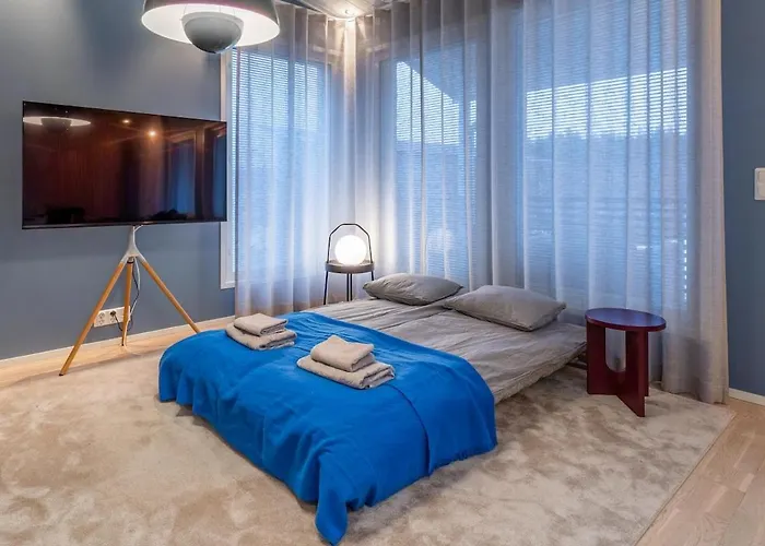 Διαμέρισμα Stylish Rowhouse, Guiet Area Free Wi-fi & Parking Ροβανιέμι